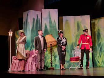 Charleyova teta, Divadlo Na Jezerce, Petr Vacek, Jan Hrušínský,  Martin Sitta, Miluše Šplechtová, Kr