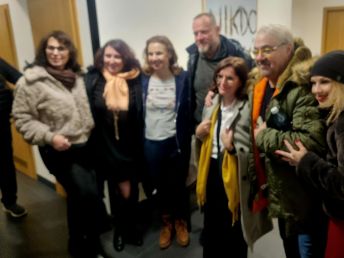 Na Vánoce budu gay: Martin Zounar, Filip Blažek, Martina Randová, Zdeněk Maryška a Michaela Dittrich